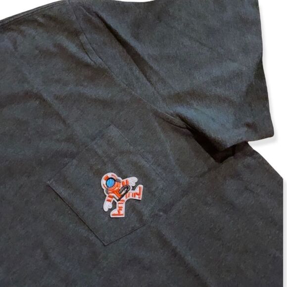 NWT Wool + Pepper Co. Astronaut Unisex Pocket Tee - Picture 2 of 3